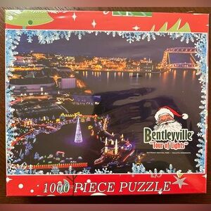 Bentleyville Tour Of Lights 1,000 Piece Jigsaw Puzzle NWT